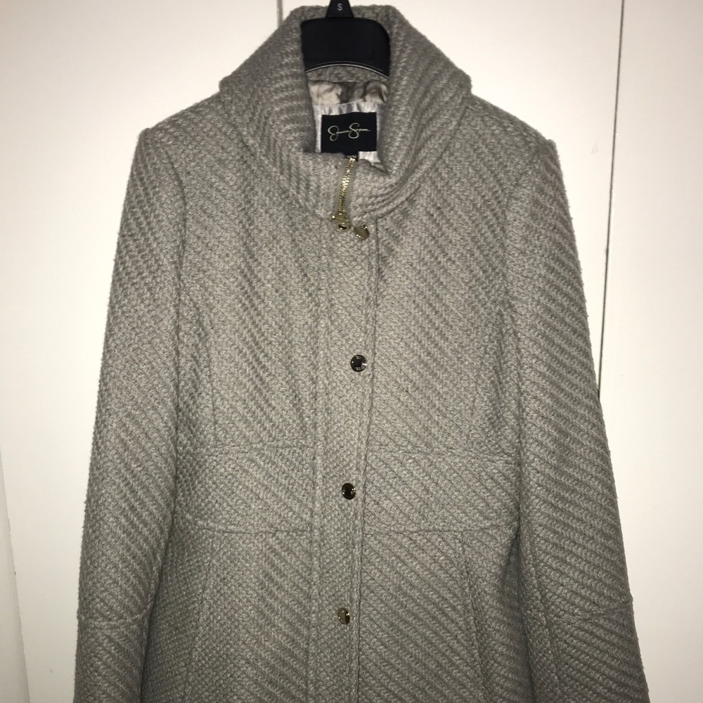 Wool coat grey